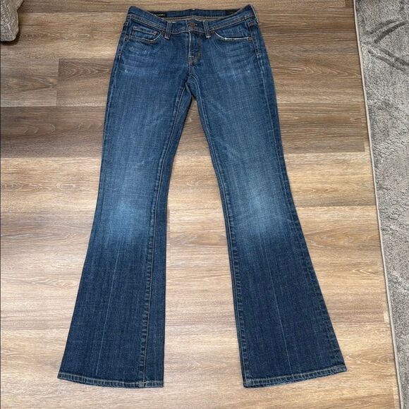 Citizens Of Humanity Ingris #002 Stretch Low Waist Flare Jeans Sz 26 - Picture 1 of 12